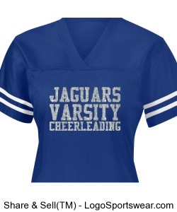 Jaguar varsity cheerleading jersey 2017-2018 Design Zoom